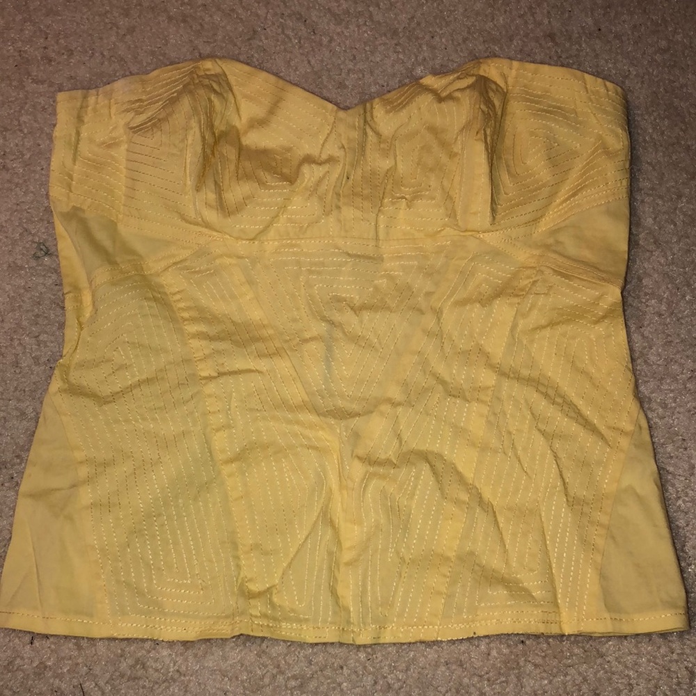Yellow Tube Top